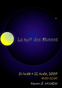 La nuit des musees☆nombre4　～月をみよう、星をみよう、美術館をみよう～