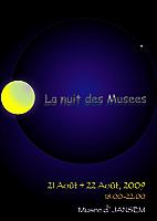 La nuit des musees☆nombre4 ~月をみよう、星をみよう、美術館をみよう~