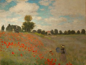 参考：Coquelicots [Poppy Field] / Claude Monet （注：展示はありません）
