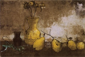 nature morte aux coings - 1968