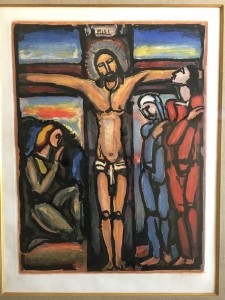 ジョルジュ・ルオー                                                  「十字架上のキリスト」
