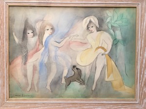 マリー・ローランサン 「3人の少女」